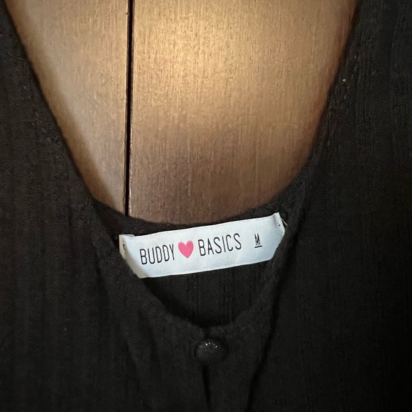 Buddy Basics Black Bodysuit - Picture 2 of 4